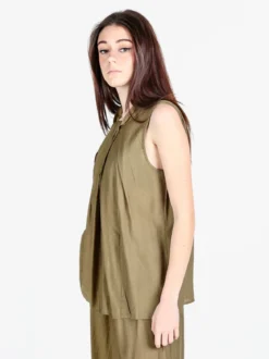 Solada Top donna smanicato oversize