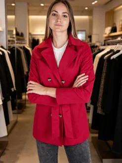Solada Trench donna con bottoni a doppiopetto