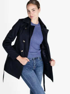 Solada Trench donna con bottoni a doppiopetto