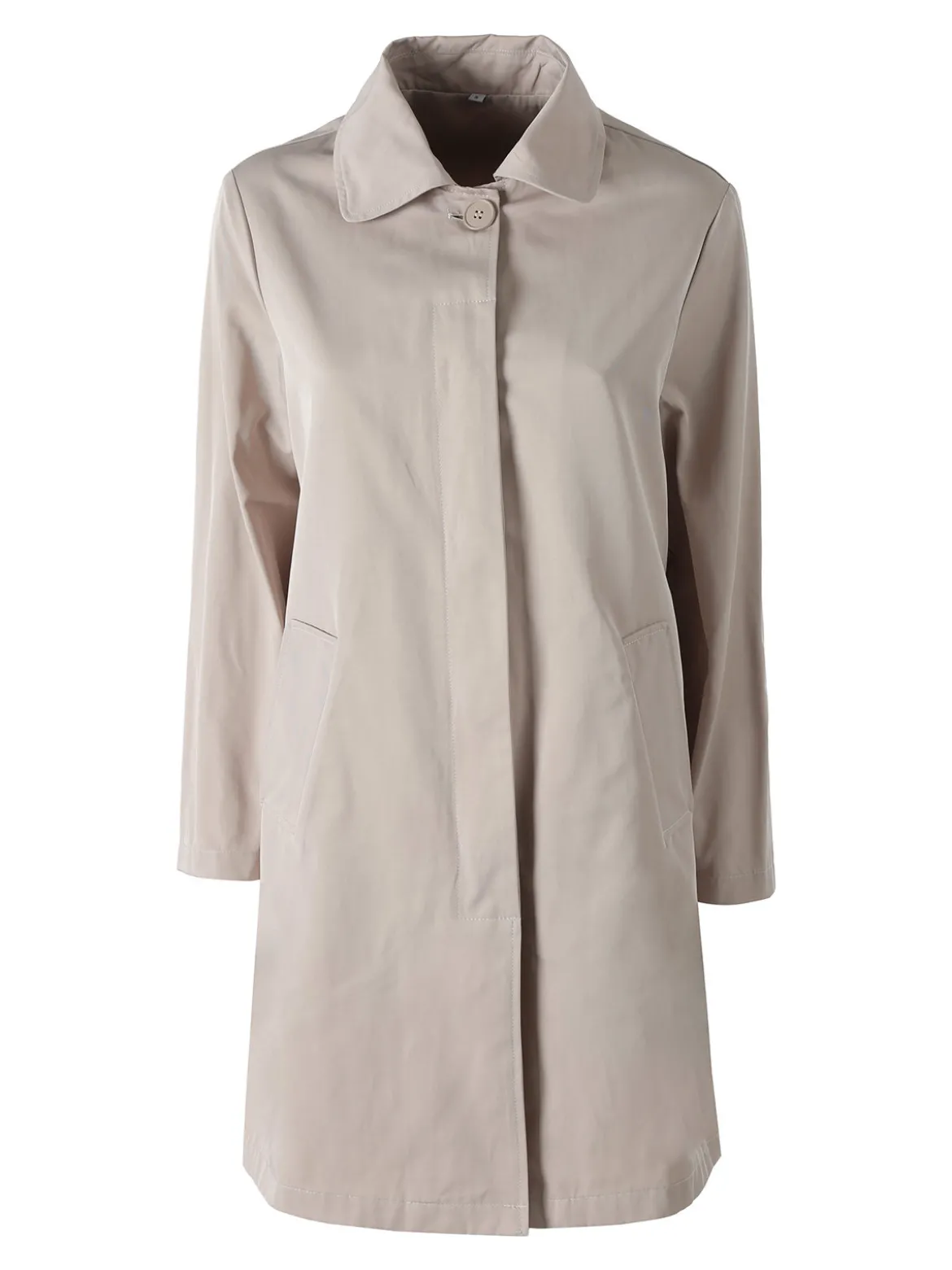 Solada Trench impermeabile da donna con bottoni - beige