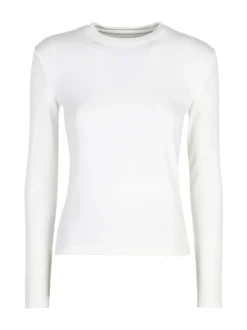 Solada T-shirt donna a maniche lunghe - bianco