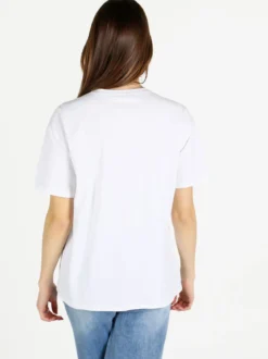 Solada T-shirt donna con pietre e strass