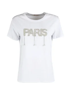 Solada T-shirt donna gioiello in cotone