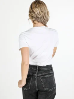 Solada T-shirt donna in cotone con paillettes