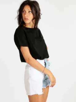 Solada T-shirt donna in cotone monocolore
