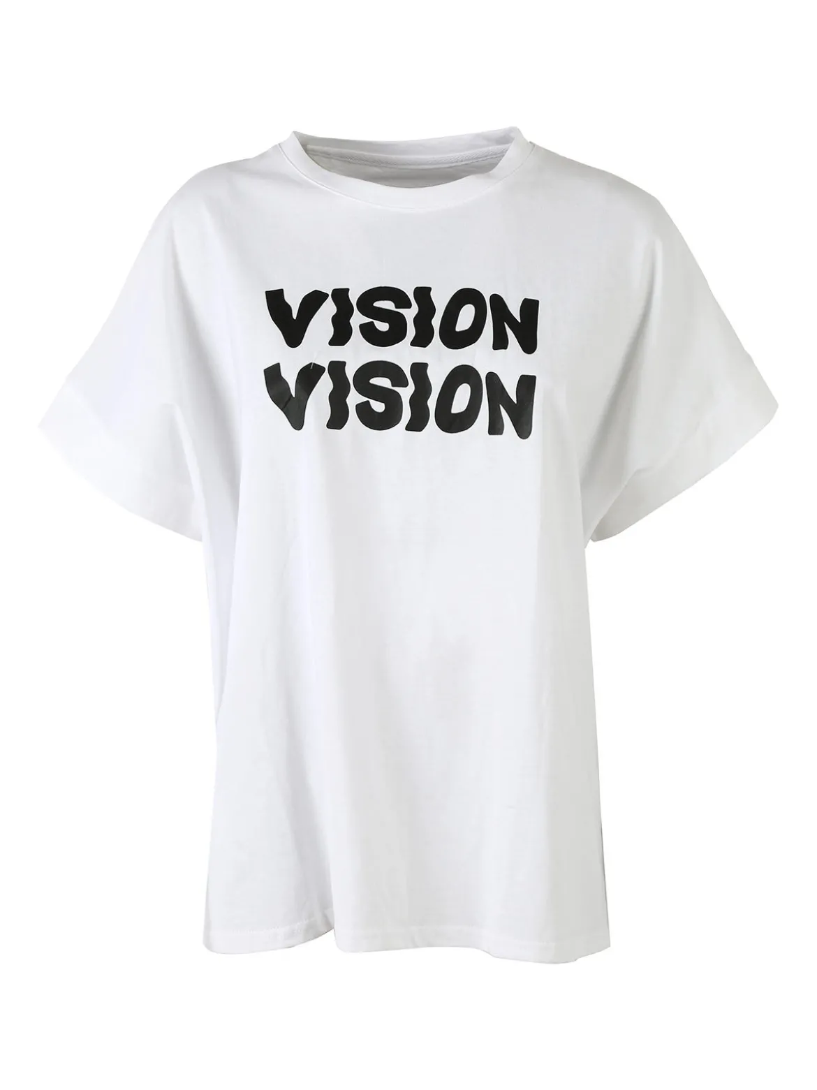 Solada T-shirt donna oversize con giromanica imbottito