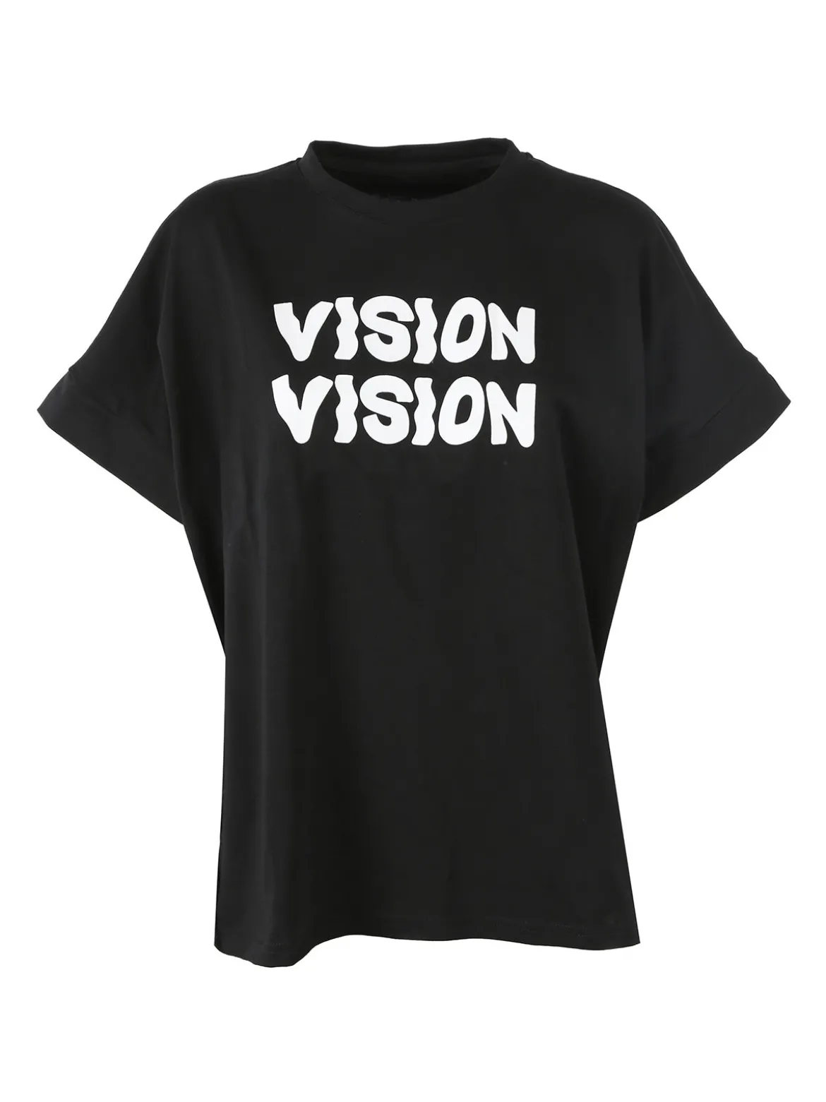 Solada T-shirt donna oversize con giromanica imbottito