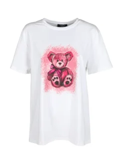 Solada T-shirt donna oversize con stampa orsacchiotto