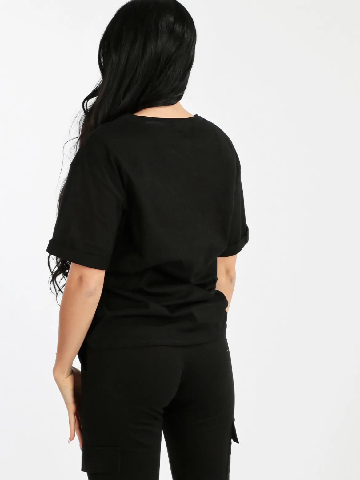 Solada T-shirt donna oversize in cotone
