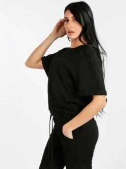 Solada T-shirt donna oversize in cotone