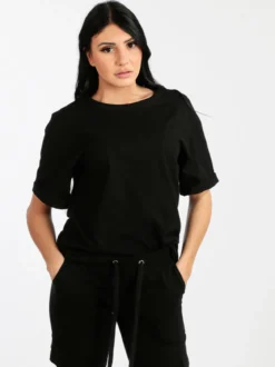 Solada T-shirt donna oversize in cotone