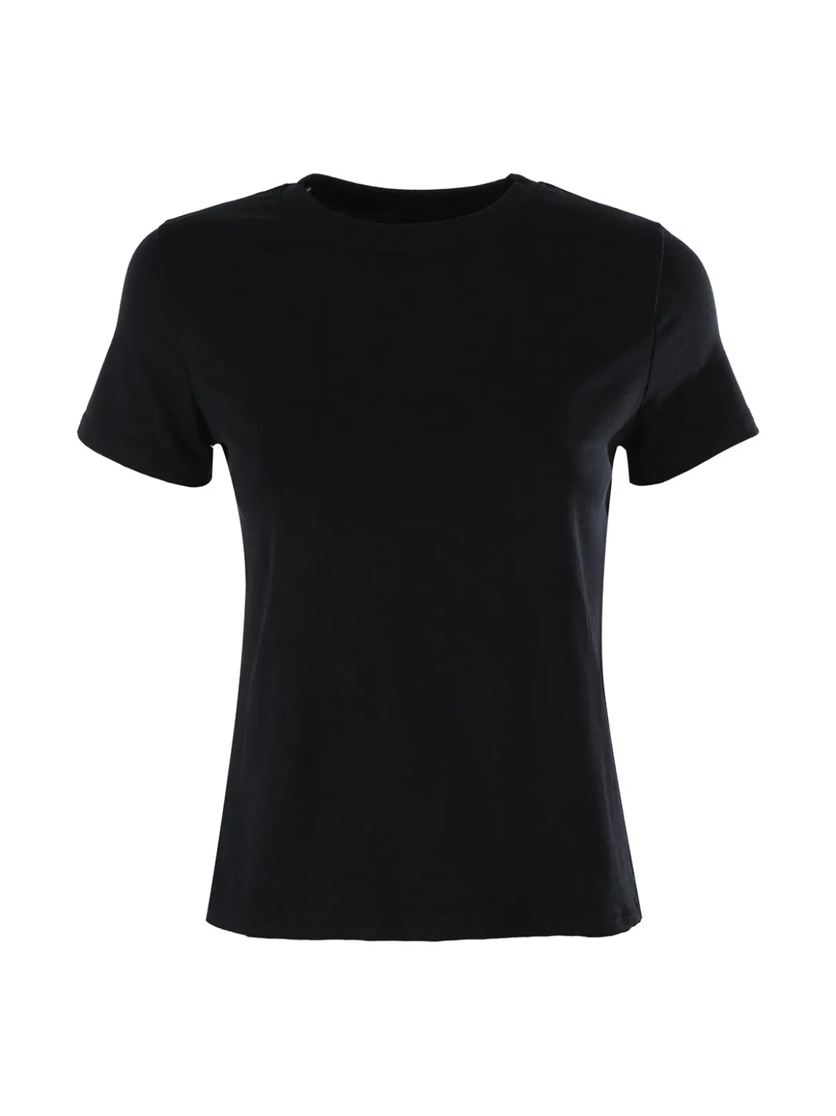 Solada T-shirt girocollo da donna - nero
