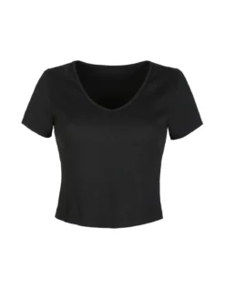 Solada T-shirt manica corta donna a costine