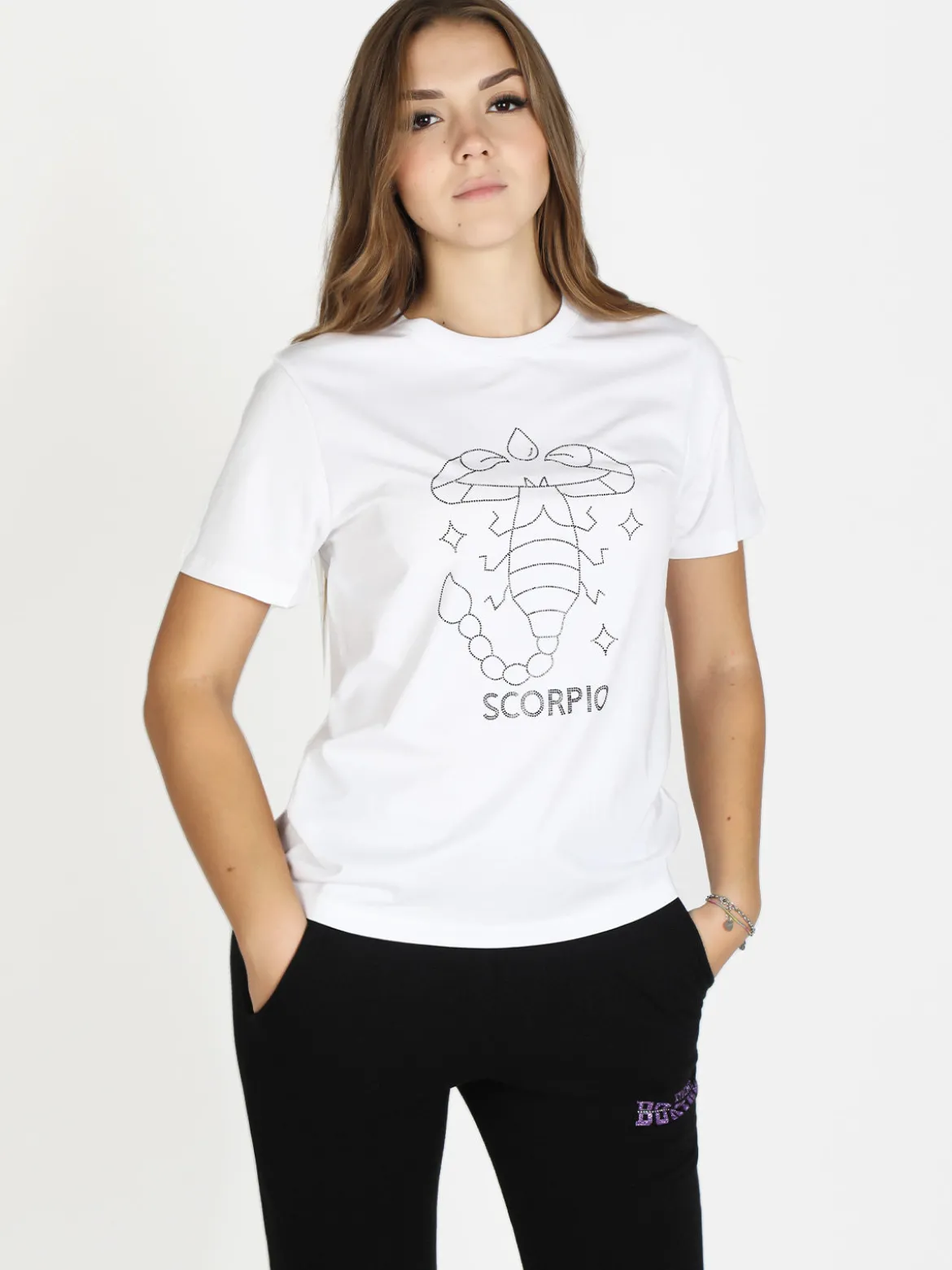 Solada T-shirt manica corta donna segno zodiacale Scorpione