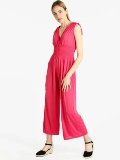 Solada Tuta jumpsuite donna con scollatura a V