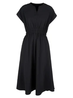 Solada Vestito donna a maniche corte con scollo a V