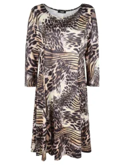 Solada Vestito donna fantasia animalier
