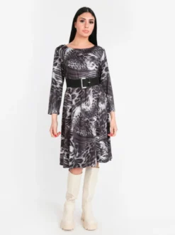 Solada Vestito donna fantasia animalier