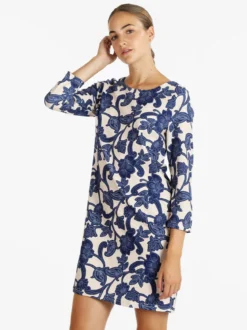 Solada Vestito donna manica lunga con stampa floreale