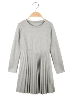 Solada Vestito donna plissettato a manica lunga