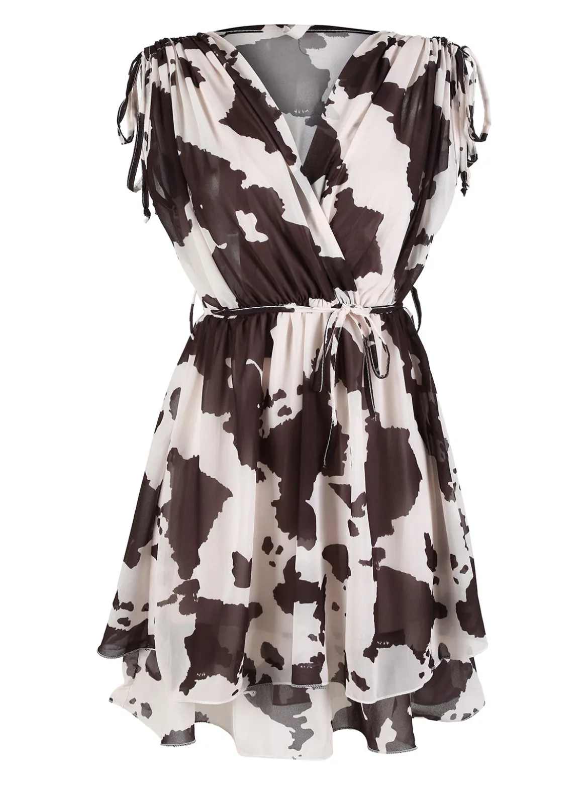 Solada Vestito donna senza maniche con scollo V
