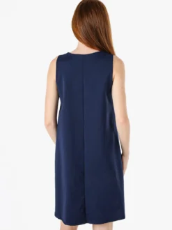 Solada Vestito donna svasato senza maniche - blu scuro