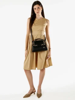 Solada Vestito smanicato da donna in cotone - khaki