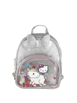 Solada Zainetto bimba con glitter e stampe