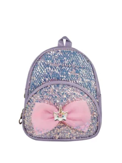 Solada Zainetto da bambina con paillettes luccicanti
