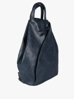 Solada Zaino da donna in ecopelle - blu scuro