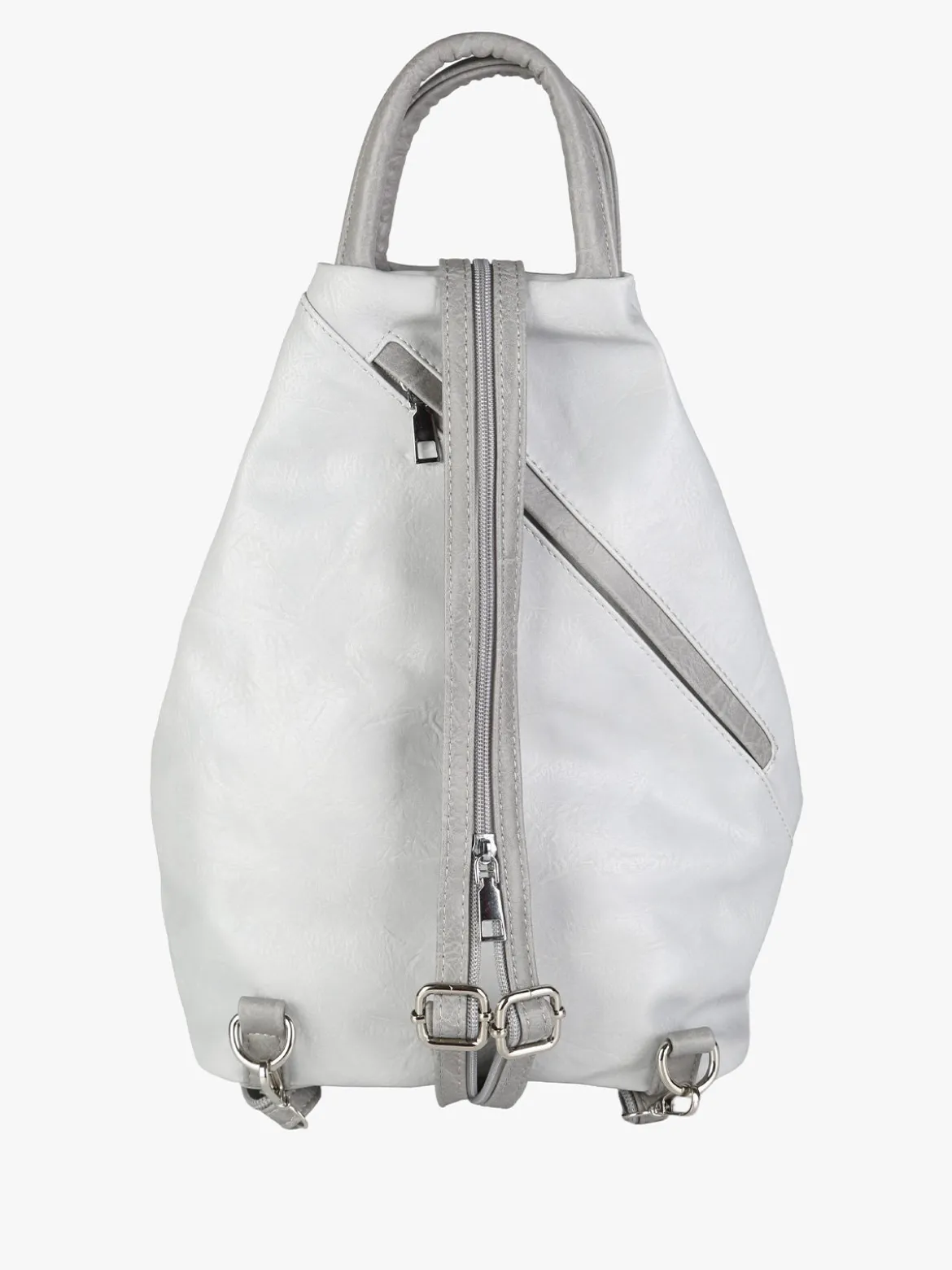 Solada Zaino da donna in ecopelle - grigio chiaro
