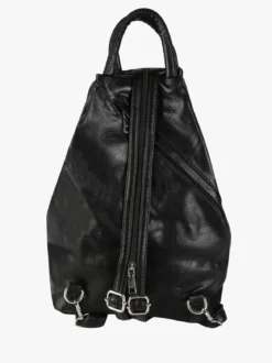 Solada Zaino da donna in ecopelle - nero