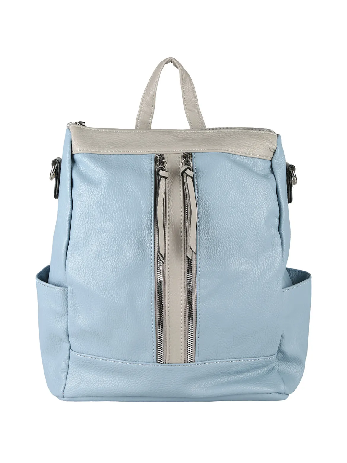 Solada Zaino donna in ecopelle - azzurro
