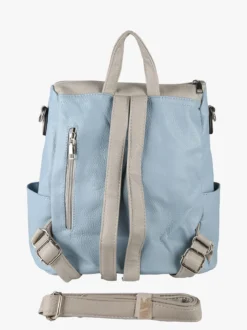 Solada Zaino donna in ecopelle - azzurro