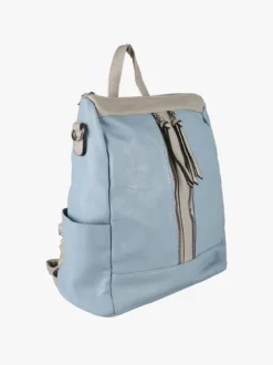 Solada Zaino donna in ecopelle - azzurro