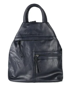 Solada Zaino donna in ecopelle - blu scuro