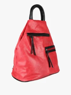 Solada Zaino donna in ecopelle - rosso