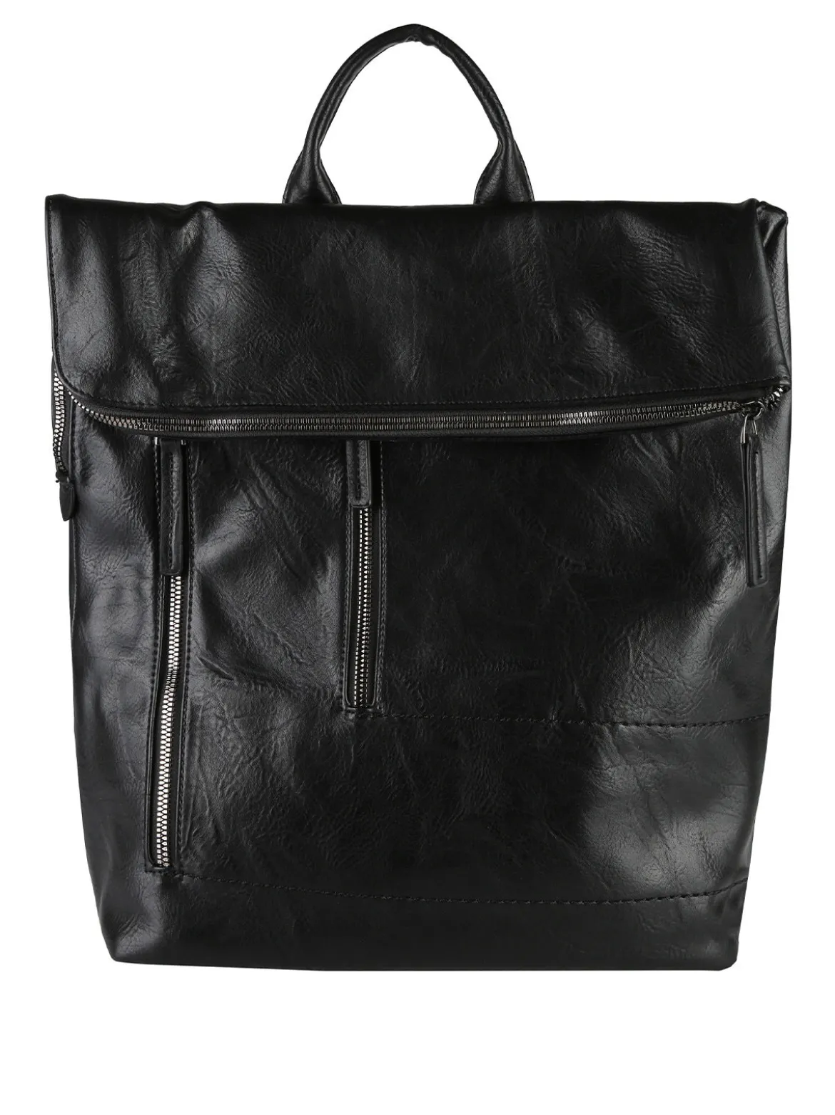 Solada Zaino donna porta pc in ecopelle - nero