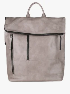 Solada Zaino donna porta pc in ecopelle - tortora
