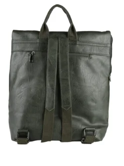 Solada Zaino donna porta pc in ecopelle - verde
