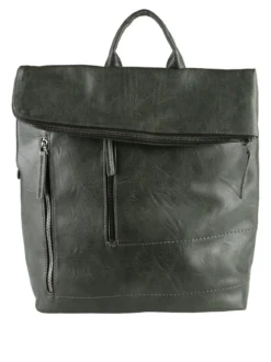Solada Zaino donna porta pc in ecopelle - verde