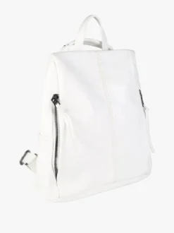 Solada Zaino in ecopelle da donna - bianco