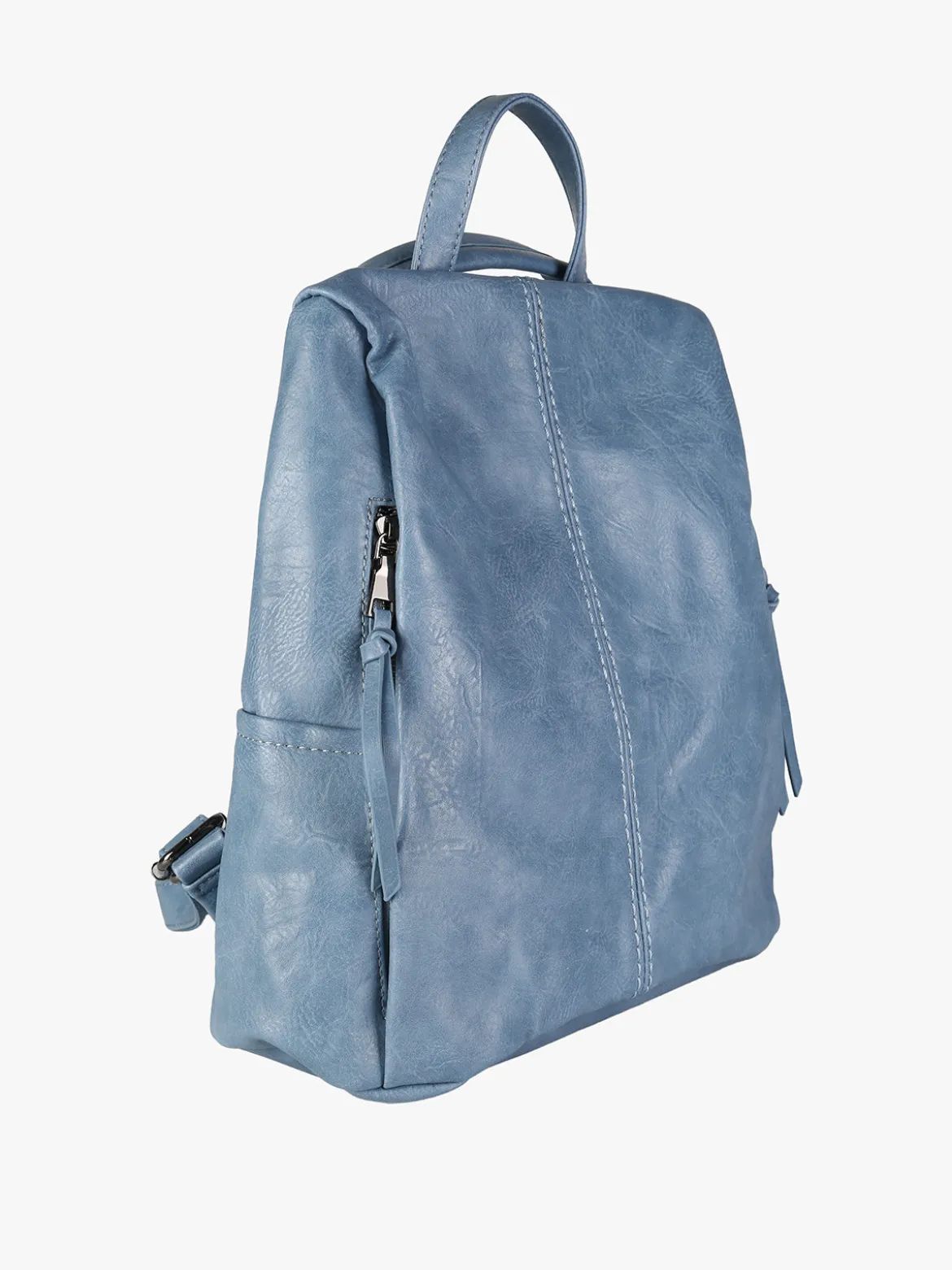 Solada Zaino in ecopelle da donna - blu
