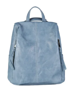 Solada Zaino in ecopelle da donna - blu