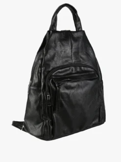 Solada Zaino in ecopelle da donna - nero