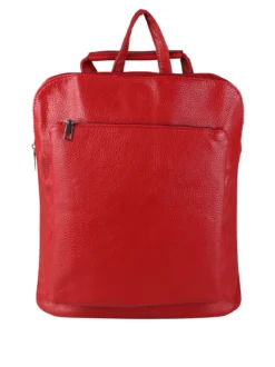 Solada Zaino in ecopelle da donna - rosso