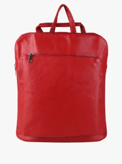 Solada Zaino in ecopelle da donna - rosso