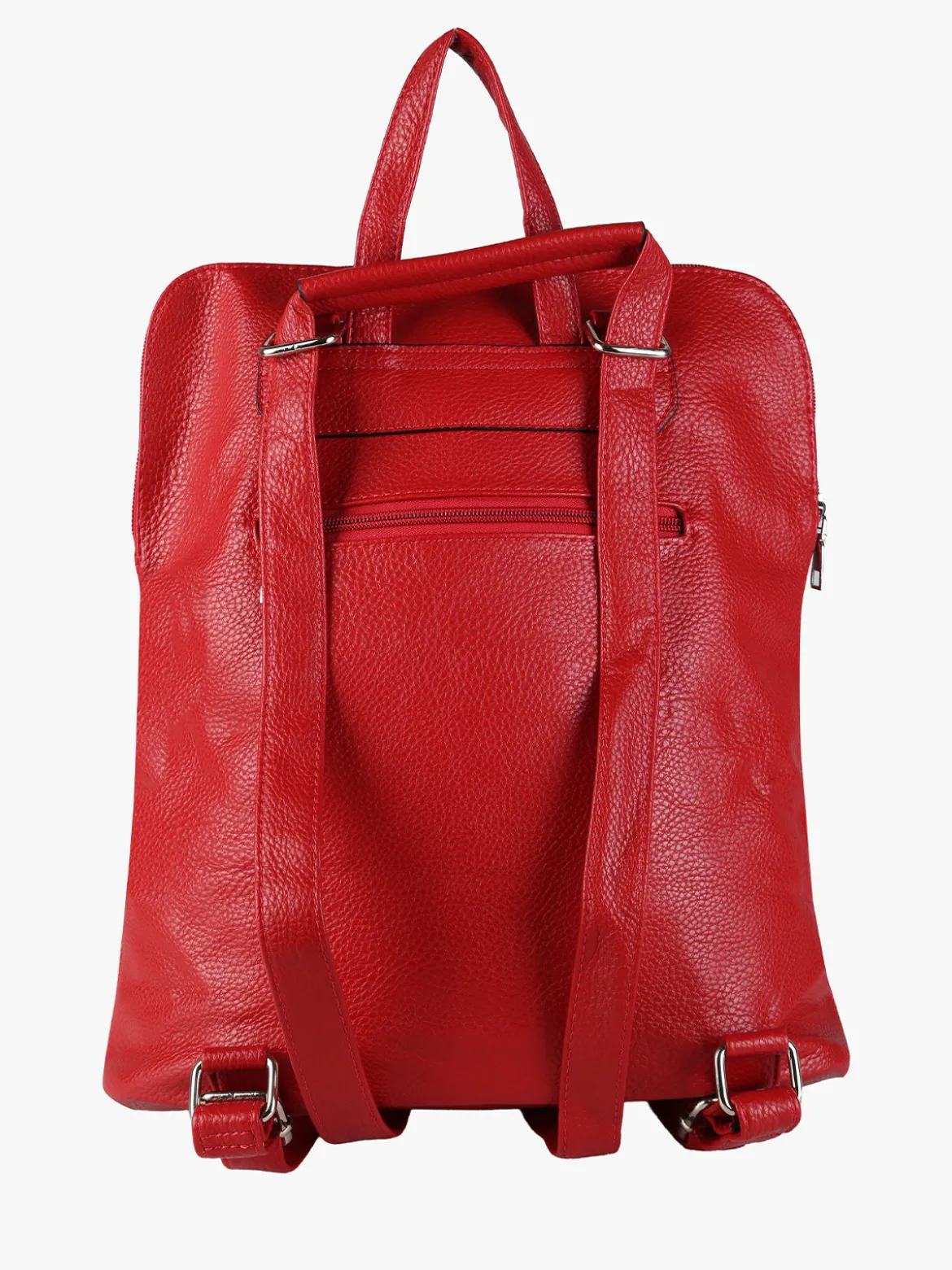 Solada Zaino in ecopelle da donna - rosso