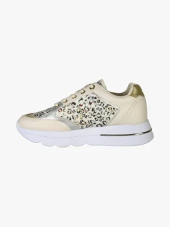 Solo Soprani Sneakers da donna con platform e dettagli animalier