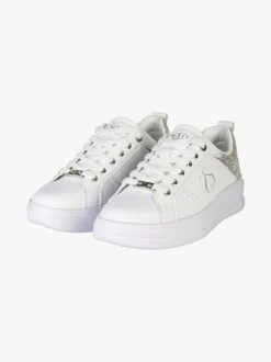 Solo Soprani Sneakers donna con strass e suola alta